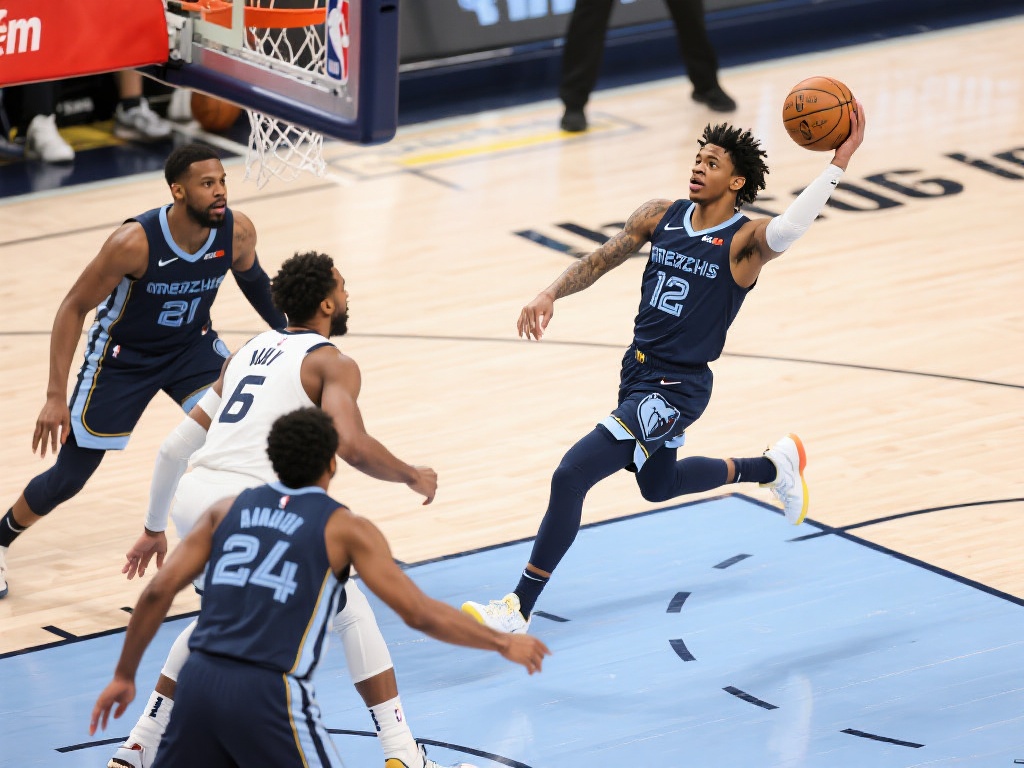 精彩对决：湖人迎战灰熊，莫兰特表现亮眼