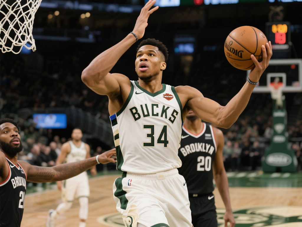 字母哥空砍39+9 雄鹿遗憾不敌尼克斯